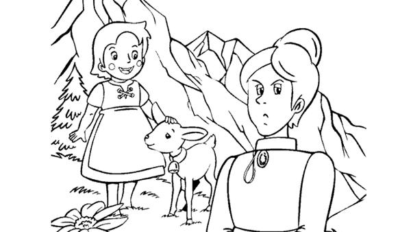ausmalbilder heidi ausmalbilder heidi