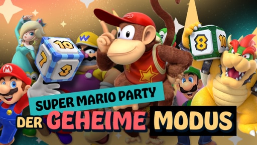 Der Pfad der Prüfungen in „Super Mario Party“ | Rechte: Rocket Beans Entertainment / KiKA