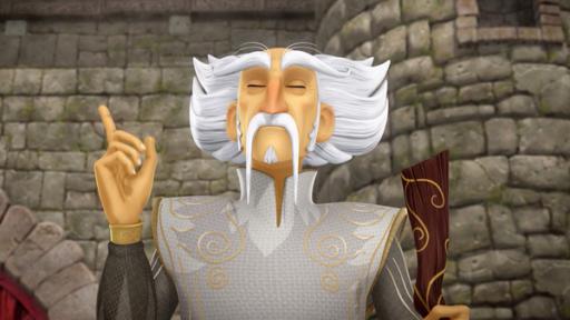 Best of Arthur: Schlaue Sprüche von Zauberer Merlin | Rechte: SWR, Blue Spirit Productions | TéléTOON+ | Canal+ Family | Telepool/SWR Der schlaue Merlin