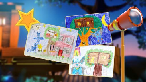 Bildergalerie vom KiKA-Baumhaus Kinder schicken viele Bilder und Basteleien ans KiKA-Baumhaus