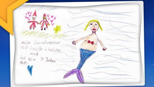 Meerjungfrau Liselotte (7 Jahre) aus Bochum