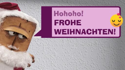 Bernd Sprüche - Frohe Weihnachten | Rechte: KiKA/Colourbox.de Bernd Sprüche - Frohe Weihnachten | Rechte: KiKA/Colourbox.de