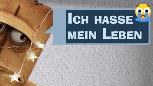 Bernd Sprüche - Ich hasse mein Leben | Rechte: KiKA/Colourbox.de Bernd Sprüche - Ich hasse mein Leben | Rechte: KiKA/Colourbox.de