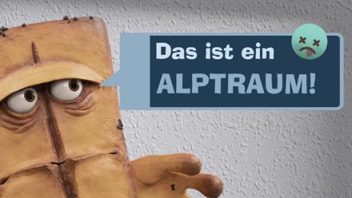 Bernd Sprüche - Das ist ein Alptraum! | Rechte: KiKA/Colourbox.de Bernd Sprüche - Das ist ein Alptraum! | Rechte: KiKA/Colourbox.de