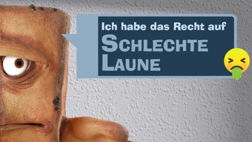 Bernd Sprüche - Recht auf schlechte Laune | Rechte: KiKA/Colourbox.de Bernd Sprüche - Recht auf schlechte Laune | Rechte: KiKA/Colourbox.de