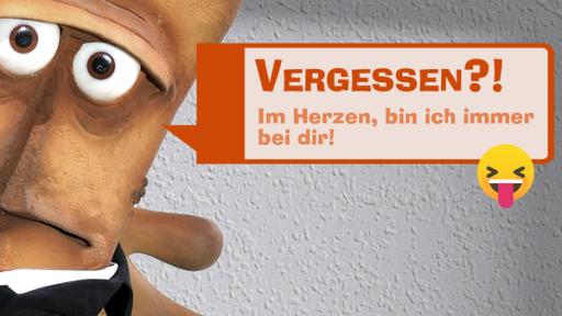 Bernd Sprüche -Vergessen?! Im Herzen, bin ich immer bei dir! | Rechte: KiKA/Colourbox.de Bernd Sprüche -Vergessen?! Im Herzen, bin ich immer bei dir! | Rechte: KiKA/Colourbox.de