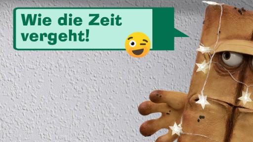 Bernd Sprüche - Wie die Zeit vergeht! | Rechte: KiKA/Colourbox.de Bernd Sprüche - Wie die Zeit vergeht! | Rechte: KiKA/Colourbox.de
