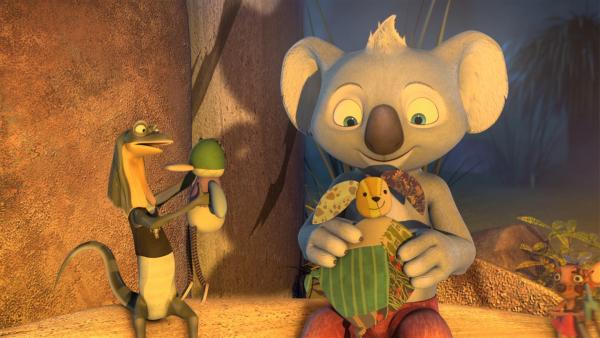 Jeder Schüler soll sich um einen kleinen Plüschfreund kümmern, Jacko kümmert sich um Mister Schnute und Blinky um den Hasen Blanky.