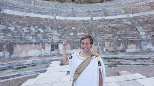 Der Türkei-Check - Auf den Spuren der Gladiatoren | Tobi als Römer in Ephesos