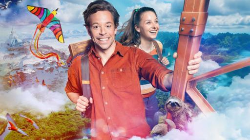 Kinoplakat zu "Checker Tobi und die Reise zu den fliegenden Flüssen"