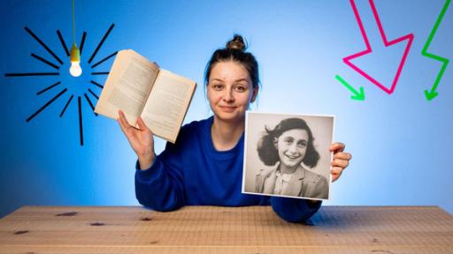 Die Checker-Webshow · Spezial | Rechte: BR | megaherz GmbH | Hans-Florian Hopfner Wer war Anne Frank? | Checkerin Marina erzählt die Geschichte von Anne Frank und ihrem Tagebuch.