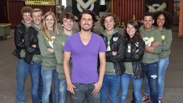 Team Checkpoint mit Moderator Tommy Scheel