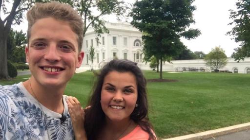 Louisa und Philipp in Washington | Rechte: ZDF Louisa und Philipp in Washington