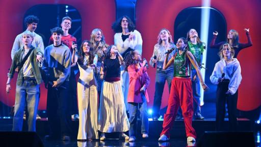 "Dein Song"-Song 2025 | Rechte: ZDF Die "Dein Song" All Stars 2025 performen den gemeinsamen Song der Staffel im großen Finale