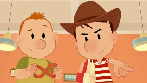 Zwei Jungen, einer mit Cowboyhut, einer mit Handschellen in der Hand | Rechte: SWR Zwei Jungen, einer mit Cowboyhut, einer mit Handschellen in der Hand