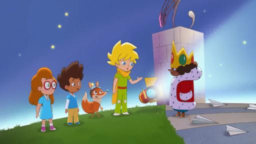 Beste Freunde | Rechte: © 2024 Method Animation, WDR Der König von Allem will bei einem Quiz, an dem der kleine Prinz und seine Freunde teilnehmen, seine neue beste Freundin oder seinen besten Freund finden.