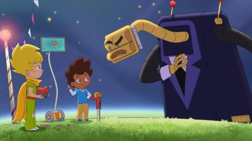 Der kleine Prinz: Glücksbringer | Rechte: © 2024 Method Animation, WDR Elias ist sich sicher, dass sein Glücksbringer ihm Erfolg bringt. Ausgerechnet bei einem wichtigen Spiel gegen den Geschäftsmann muss er ohne ihn spielen.