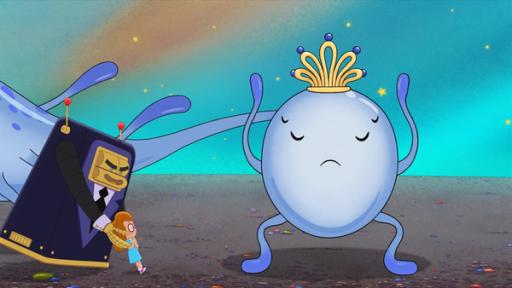 Der kleine Prinz: Nebuland | Rechte: © 2024 Method Animation, WDR Charlotte lernt Oktosingwale kennen. Deren Aussehen ist ihr nicht geheuer. Als ihre Freunde in Gefahr geraten, muss sie ihre Angst überwinden.