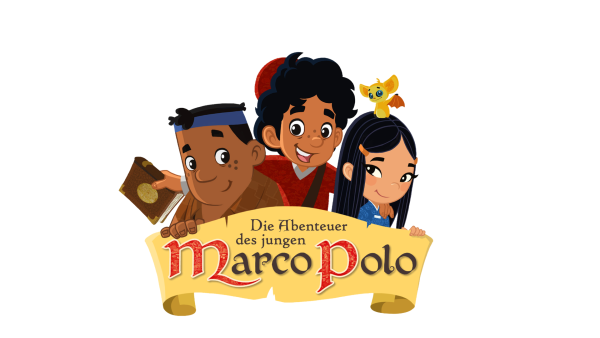 Logo "Die Abenteuer des jungen Marco Polo"