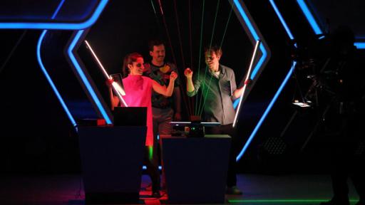Martis Laser-Musikshow | Rechte: KiKA