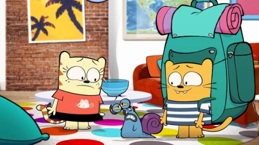 Rechte: BR/2017 Cottonwood Media Moon, Stanley und Ollie sind am Packen für eine Reise nach Kanada.