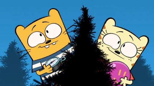 Ollie und Moon im Schwarzwald
