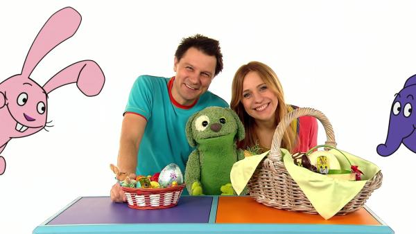 In der Sendung mit dem Elefanten wird Ostern gefeiert.