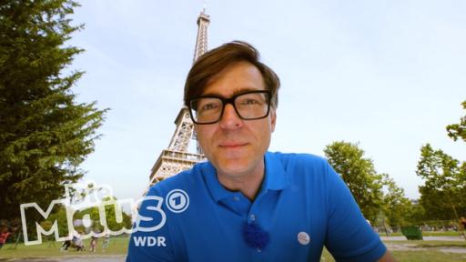 Maus-Spezial: Frankreich | Rechte: WDR Ralph vor Eiffelturm