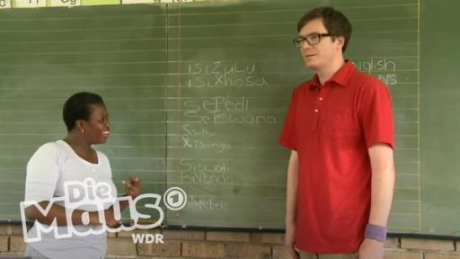 Südafrika-Spezial | Rechte: WDR Ralph in einem Klassenzimmer