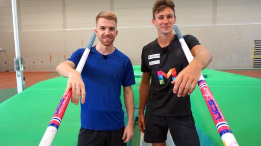 Folge 03 | Rechte: ZDF Sportmacher Stefan und Zehnkämpfer Niklaus Kaul