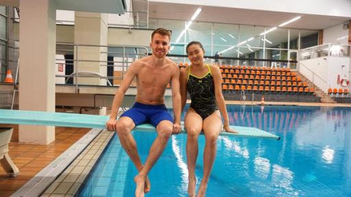 Folge 35: Wasserspringen, Sporträtsel und Fußball mal anders | Rechte: ZDF Folge 35: Wasserspringen, Sporträtsel und Fußball mal anders