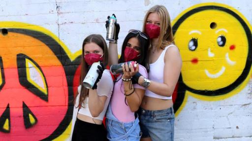 Graffiti-Künstlerinnen | Rechte: ZDF, E+U TV Graffiti-Künstlerinnen