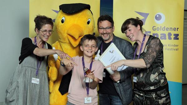 Gewinn Goldener Spatz | Rechte: Kinderfilmfestival Goldener Spatz