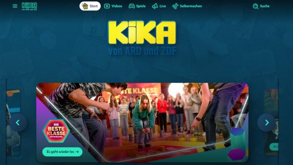 Startseite kika.de | Rechte: KiKA