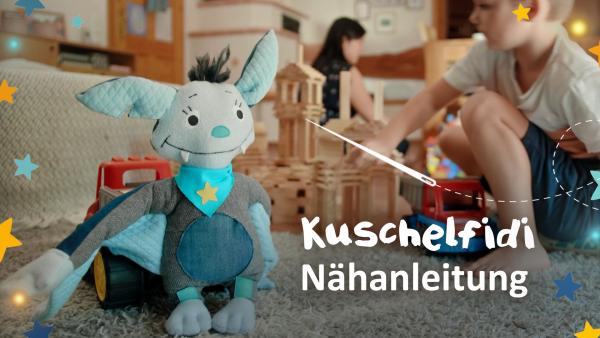 Stark mit Fidi: Nähanleitung Kuschelfidi | Rechte: KiKA/Lupalipa Media 