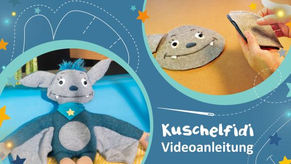 Stark mit Fidi: Videoanleitung Kuschelfidi | Rechte: KiKA/Lupalipa Media 