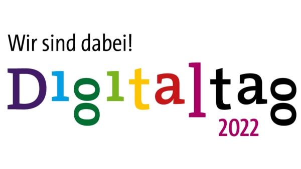 Wir sind dabei, Logo Digitaltag 2022