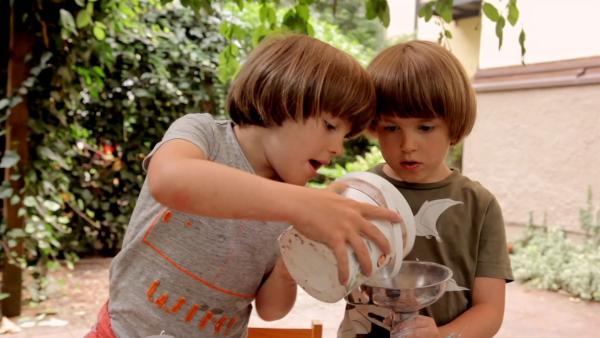Otto und Theo und ihre Kreide