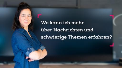 Frag Sabine | Rechte: KiKA Sabine Marx schaut in die Kamera.