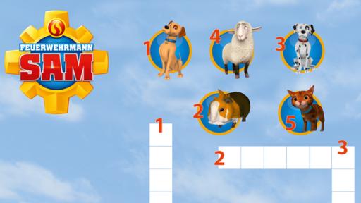 Kreuzworträtsel - Tiere | Rechte: KiKA/HIT Entertainment Kennst du die Tiere von Pontypandy?