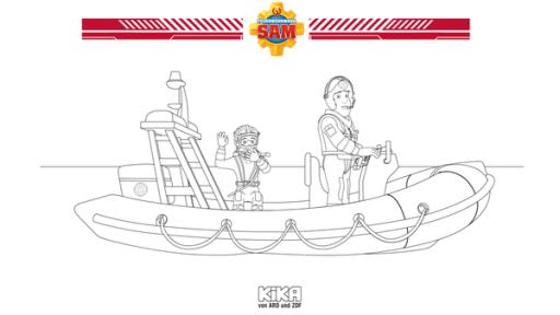 Auf hoher See | Rechte: Prism Art & Design, HIT Entertainment Penny und Feuerwehrmann Sam sind mit Neptun im Einsatz.