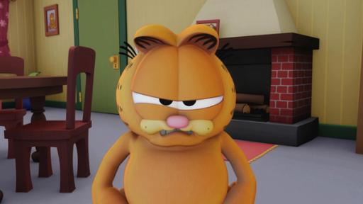 Angst vor Katzen | Rechte: Mediatoon Distr./hr Garfield guckt grimmig.
