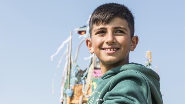 Abdullah baut sich einen richtigen Aussichtsturm