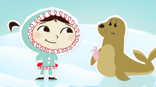 Der Rekord-Versuch | Rechte: ZDF Seehund Sascha und Inui. Sascha trägt einen Verband an der Flosse.