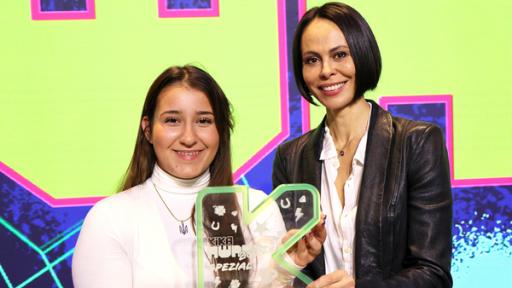 KiKA Award vor Ort: Lorina | Rechte: KiKA