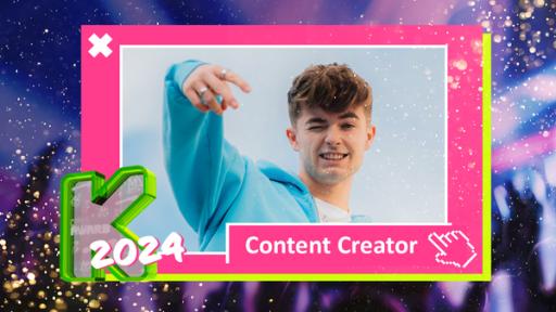 Lewinray gewinnt den KiKA Award in der Kategorie "Content Creator".