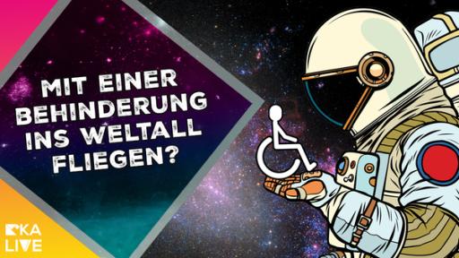 Kann man auch mit einer Behinderung ins Weltall fliegen? | Rechte: KiKA / NASA / ESA / Colourbox