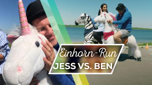 Jess vs. Ben: Einhorn-Run | Rechte: KiKA/ Sabine Krätzschmar