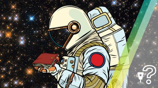 Mathilde fragt: Verdient man als Astronaut Geld, oder ist das ehrenamtlich? | Rechte: KiKA / NASA / Colourbox