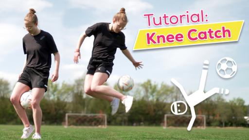 Freestyle Trick-Tutorial: Knee Catch | Rechte: KiKA / Torben Hagenau